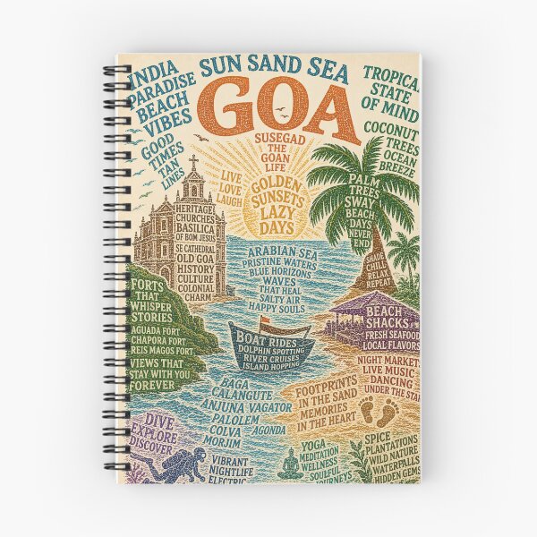 Item preview, Goa India Arabian Sea Beaches Old Goa Tropical Coastal Heritage designed and sold by Places On Earth.