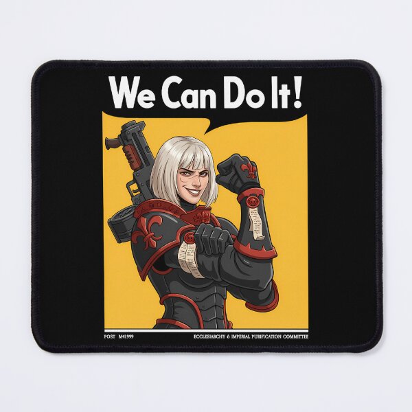 Item preview, We Can Do It Sister Of Battle designed and sold by COOLTHINGS-ORG.