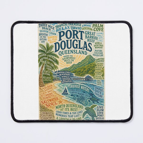 Item preview, Port Douglas Queensland Great Barrier Reef Daintree Rainforest Adventure designed and sold by Places On Earth.