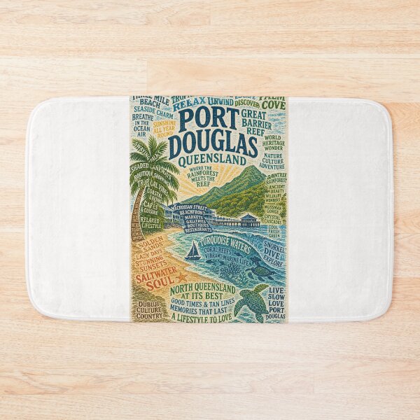 Item preview, Port Douglas Queensland Great Barrier Reef Daintree Rainforest Adventure designed and sold by Places On Earth.