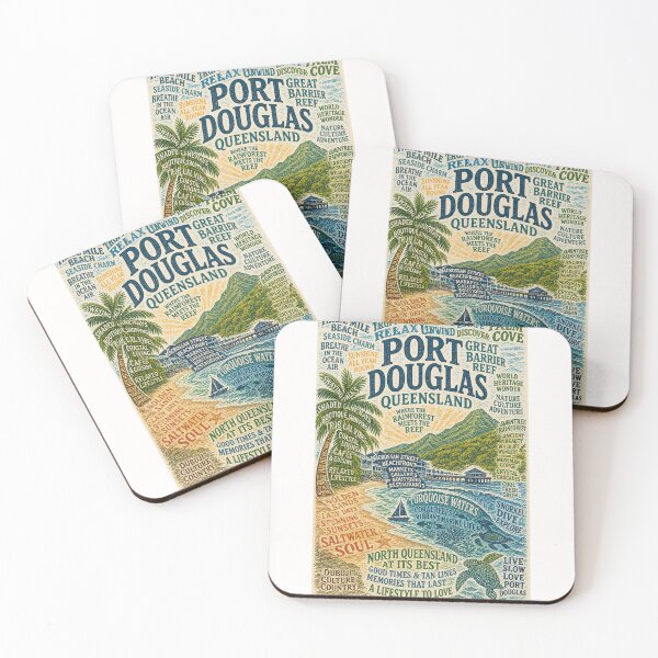 Item preview, Port Douglas Queensland Great Barrier Reef Daintree Rainforest Adventure designed and sold by Places On Earth.