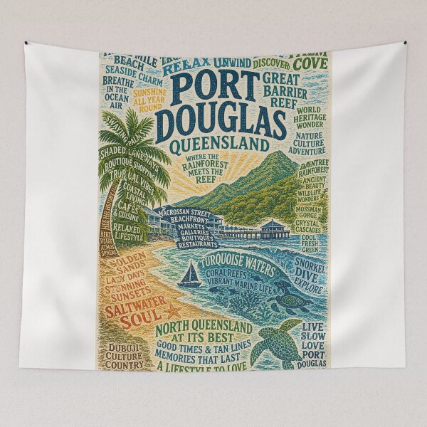 Item preview, Port Douglas Queensland Great Barrier Reef Daintree Rainforest Adventure designed and sold by Places On Earth.