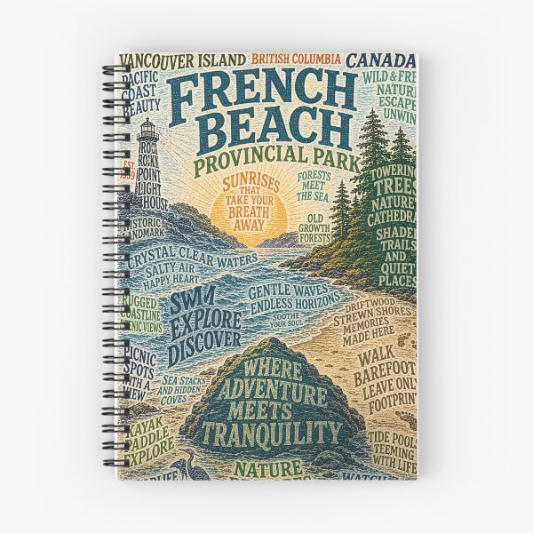 Item preview, French Beach Provincial Park Vancouver Island Pacific Coast Wilderness designed and sold by Places On Earth.