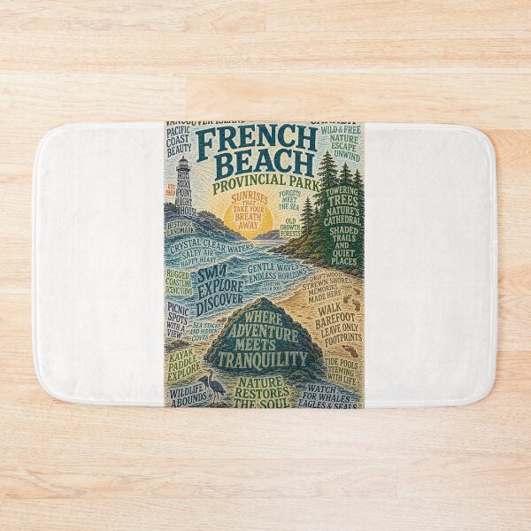 Item preview, French Beach Provincial Park Vancouver Island Pacific Coast Wilderness designed and sold by Places On Earth.