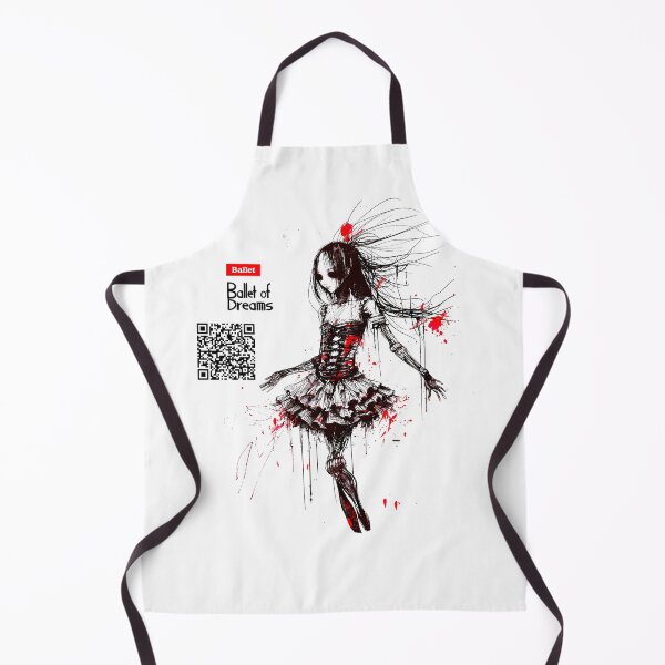 Item preview, Abstract Girl with Music QR Code designed and sold by ArtbyJustis.