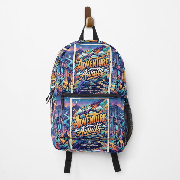 Item preview, Adventure Awaits Explore Discover Create Colors City World designed and sold by ART ATTACK ZONE.
