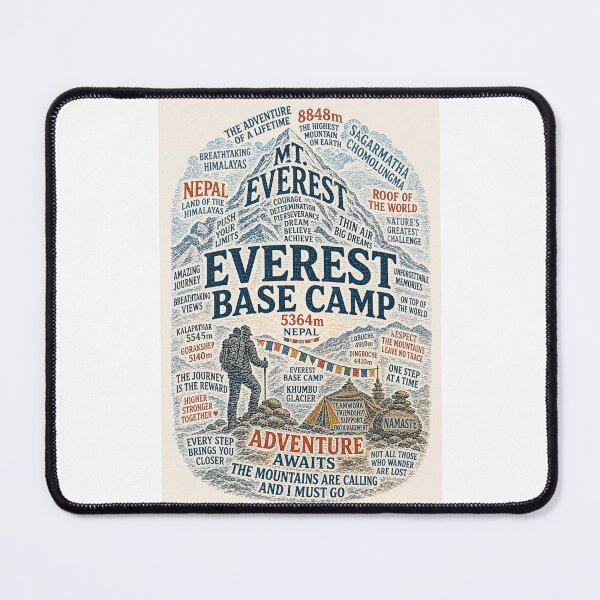 Item preview, Mount Everest Base Camp Nepal Himalayas Khumbu Glacier Trek Adventure designed and sold by Places On Earth.