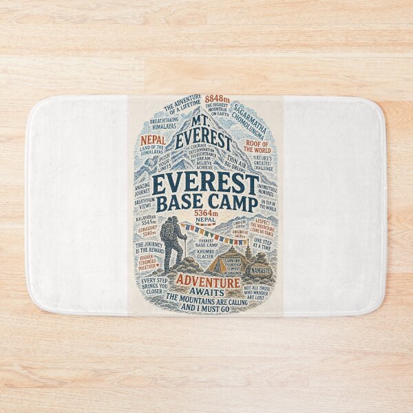 Item preview, Mount Everest Base Camp Nepal Himalayas Khumbu Glacier Trek Adventure designed and sold by Places On Earth.