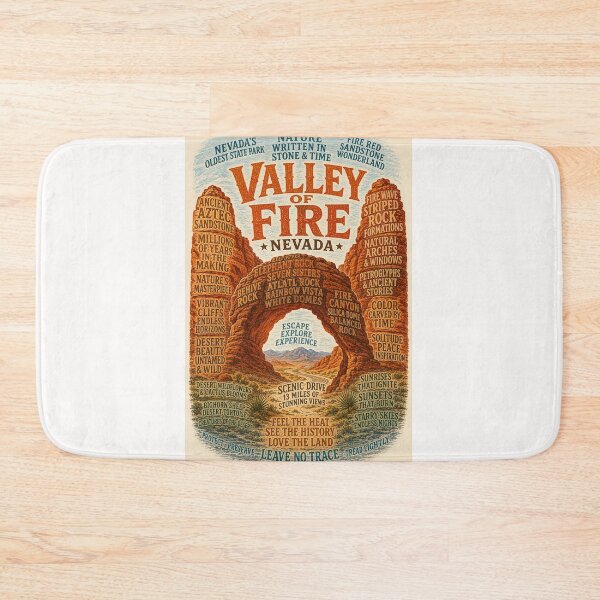 Item preview, Valley of Fire Nevada State Park Fire Wave Scenic Drive Desert Landscape designed and sold by Places On Earth.