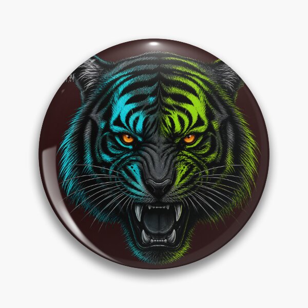 Item preview, KS Urban Nitro Tiger - Cyberpunk Streetwear designed and sold by KS Stamped.