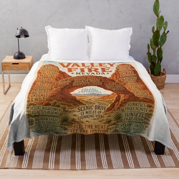 Item preview, Valley of Fire Nevada State Park Fire Wave Scenic Drive Desert Landscape designed and sold by Places On Earth.