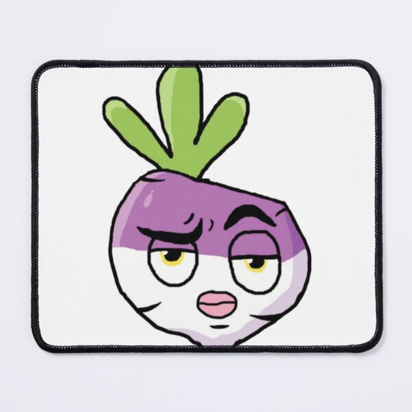 Item preview, Skeptical Turnip Root Vegetable Character designed and sold by kupavastore.
