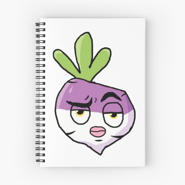 Item preview, Skeptical Turnip Root Vegetable Character designed and sold by kupavastore.