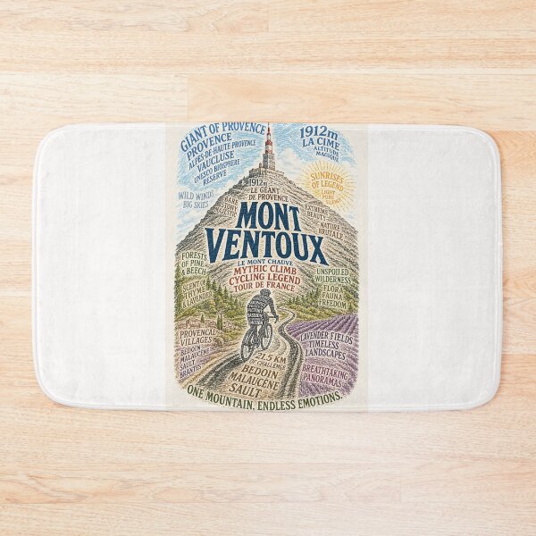 Item preview, Mont Ventoux Provence Alpes de Haute Provence Tour de France Cycling Summit designed and sold by Places On Earth.
