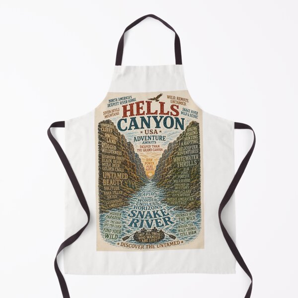 Item preview, Hells Canyon Snake River Seven Devils Wilderness Idaho Oregon Adventure designed and sold by Places On Earth.