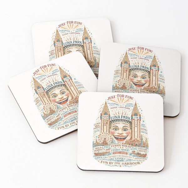Item preview, Luna Park Sydney Harbour Ferris Wheel Historic Amusement Landmark Australia designed and sold by Places On Earth.