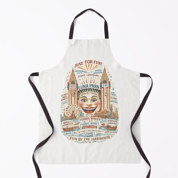 Item preview, Luna Park Sydney Harbour Ferris Wheel Historic Amusement Landmark Australia designed and sold by Places On Earth.