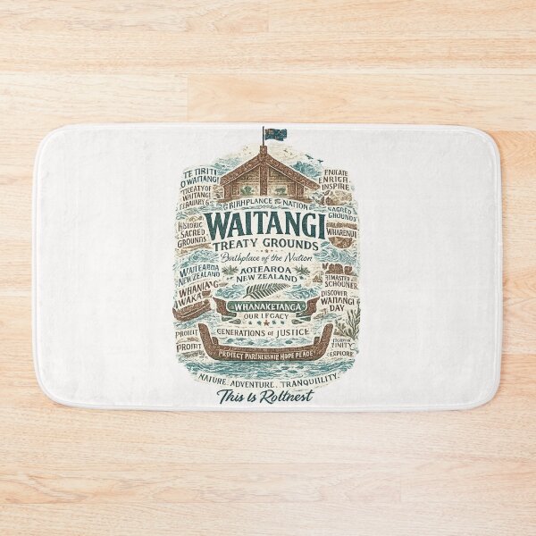 Item preview, Waitangi Treaty Grounds Bay of Islands Aotearoa New Zealand Heritage Landmark designed and sold by Places On Earth.
