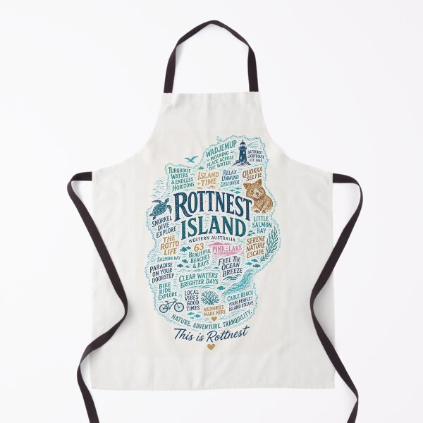 Item preview, Rottnest Island Western Australia Quokka Pink Lake Coastal Escape designed and sold by Places On Earth.