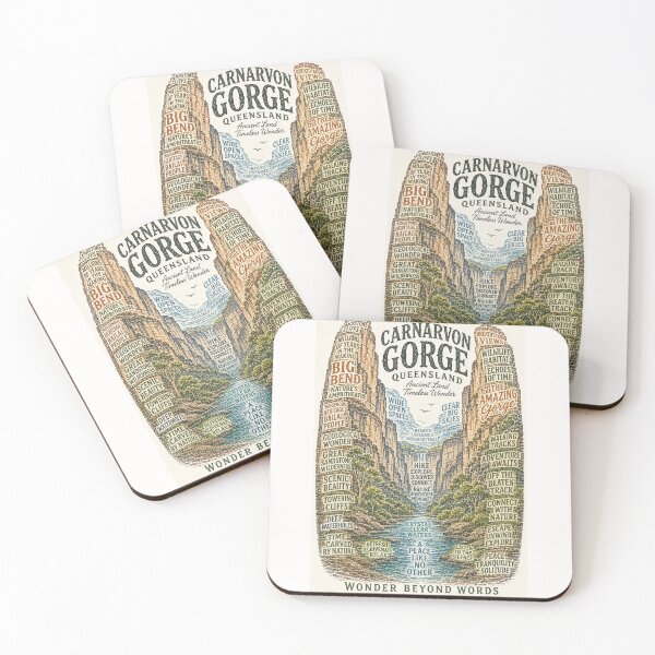 Item preview, Carnarvon Gorge Queensland Big Bend Sandstone Wilderness Adventure designed and sold by Places On Earth.