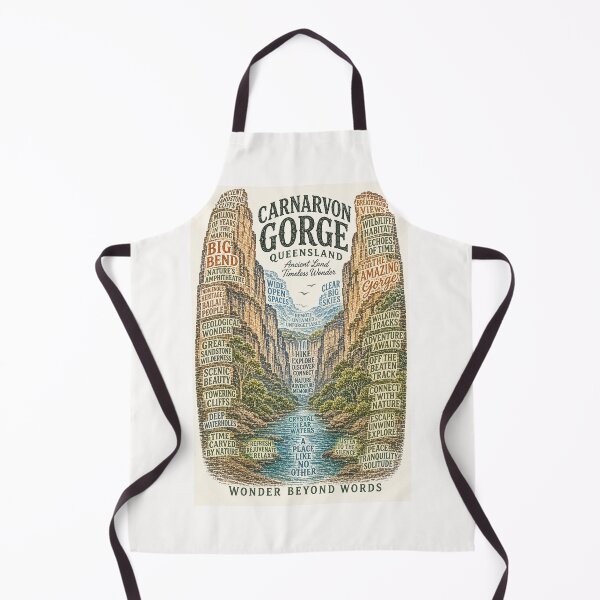 Item preview, Carnarvon Gorge Queensland Big Bend Sandstone Wilderness Adventure designed and sold by Places On Earth.