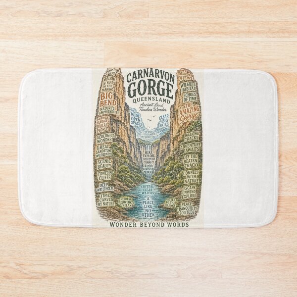 Item preview, Carnarvon Gorge Queensland Big Bend Sandstone Wilderness Adventure designed and sold by Places On Earth.