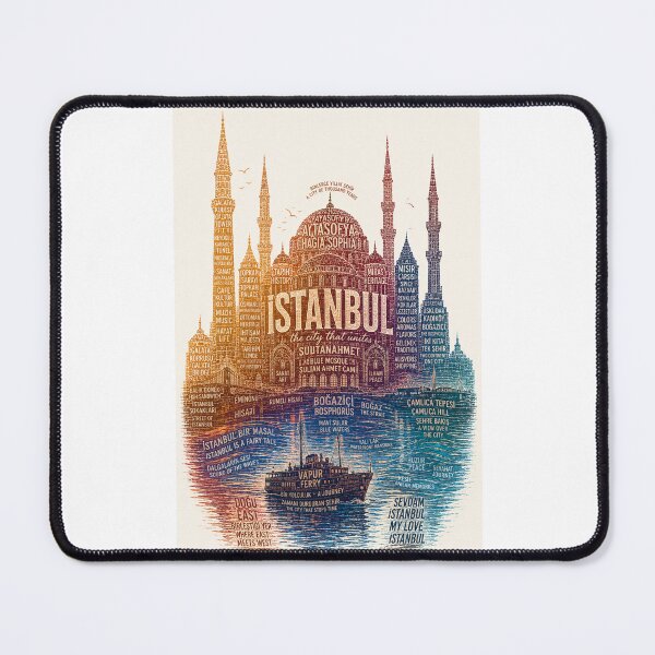 Item preview, Istanbul Turkey Hagia Sophia Bosphorus Sultanahmet Skyline designed and sold by Places On Earth.