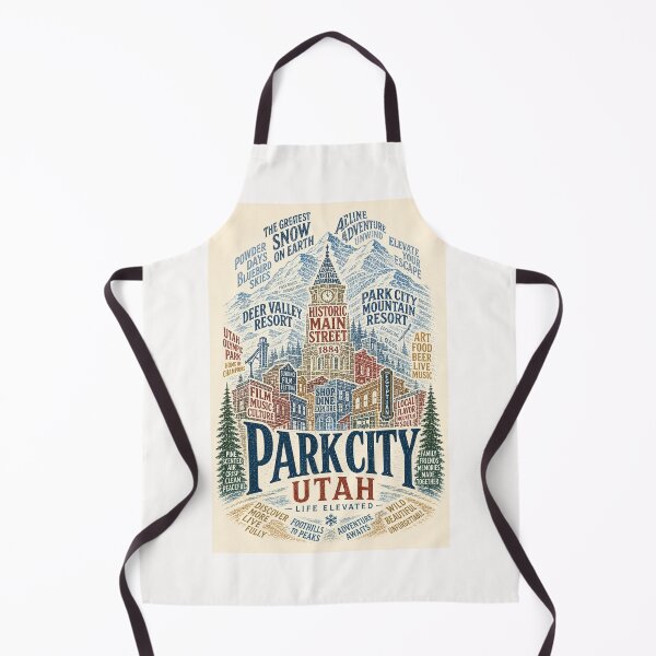 Item preview, Park City Utah Deer Valley Historic Main Street Mountain Resort designed and sold by Places On Earth.