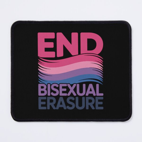 Item preview, Bisexual Flag LGBT Pride End Bisexual Erasure designed and sold by BlassmausArt.