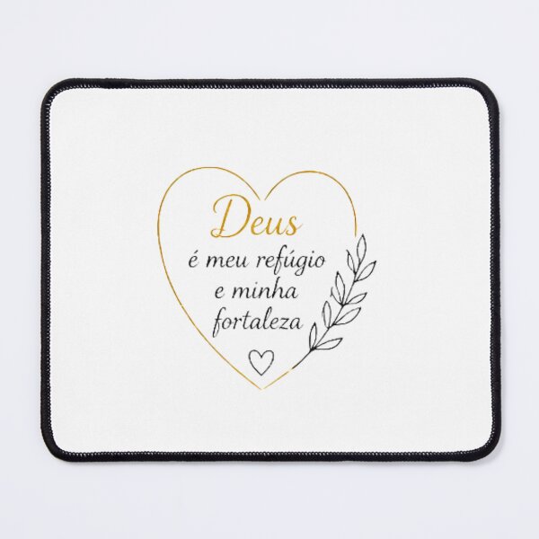 Item preview, Deus é Meu Refúgio e Minha Fortaleza designed and sold by MotivArtes.