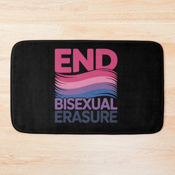 Item preview, Bisexual Flag LGBT Pride End Bisexual Erasure designed and sold by BlassmausArt.