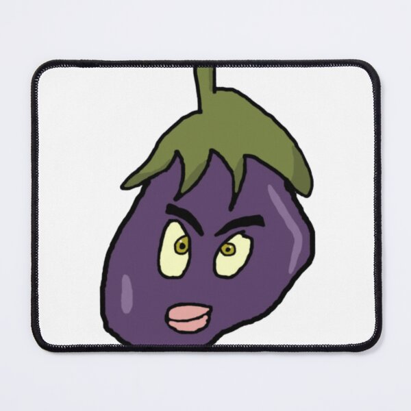 Item preview, Sassy Eggplant Judgy Emoji Style designed and sold by kupavastore.
