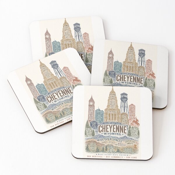 Item preview, Cheyenne Wyoming State Capitol Frontier Days Western Heritage designed and sold by Places On Earth.