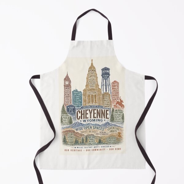 Item preview, Cheyenne Wyoming State Capitol Frontier Days Western Heritage designed and sold by Places On Earth.