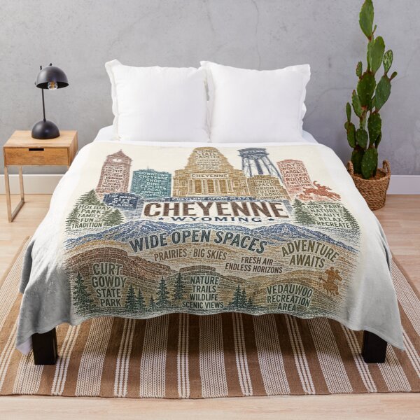 Item preview, Cheyenne Wyoming State Capitol Frontier Days Western Heritage designed and sold by Places On Earth.