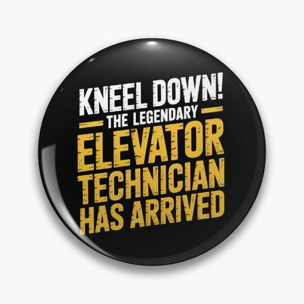 Item preview, Elevator Technician Kneel Down designed and sold by ZACK ART.