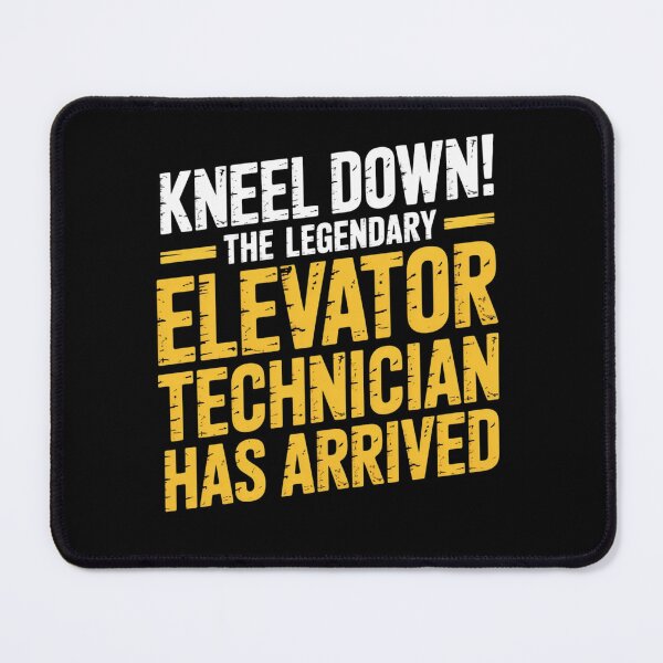 Item preview, Elevator Technician Kneel Down designed and sold by ZACK ART.