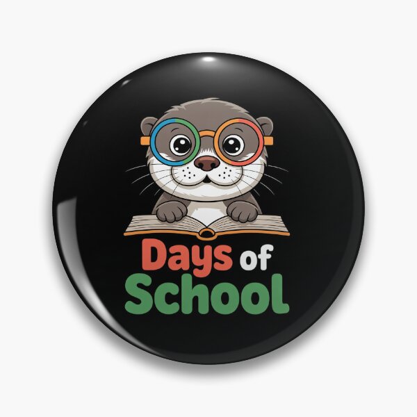 Item preview, Funny Otter 100th Day Of School Teacher Womens Mens Kids designed and sold by BlassmausArt.