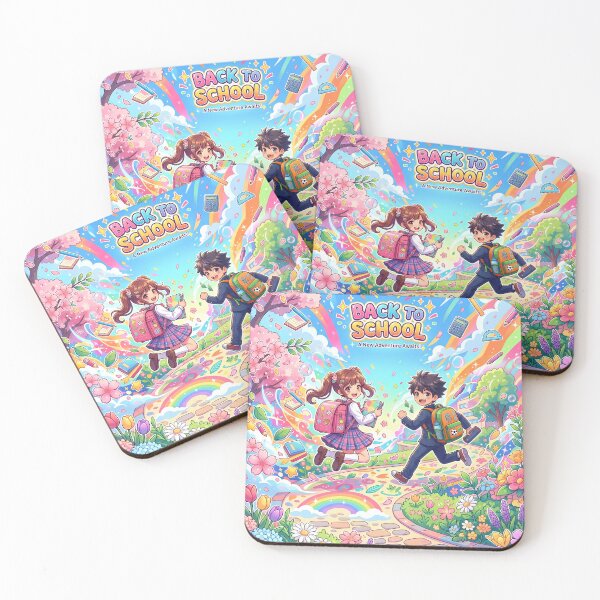 Item preview, Vibrant Anime Journey: Back to School Adventure designed and sold by VibranPalette.