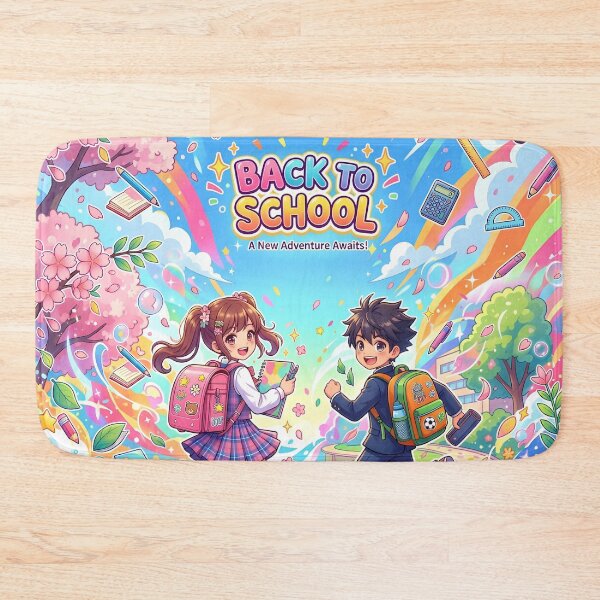 Item preview, Vibrant Anime Journey: Back to School Adventure designed and sold by VibranPalette.