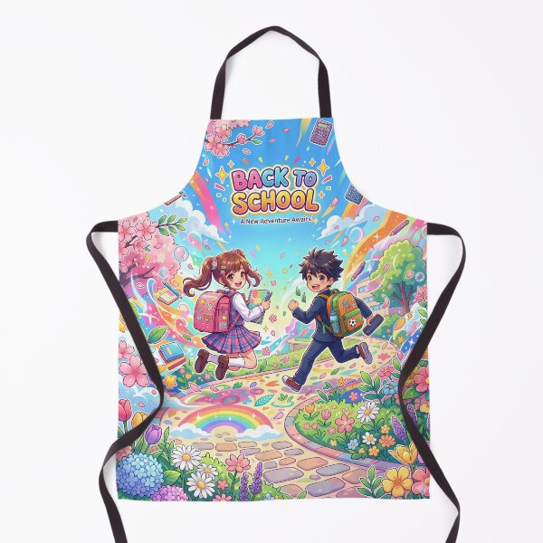 Item preview, Vibrant Anime Journey: Back to School Adventure designed and sold by VibranPalette.