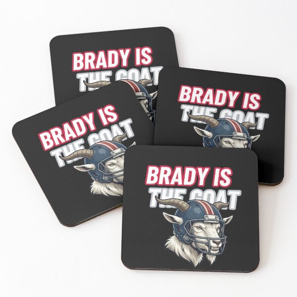 Item preview, Brady Is The GOAT Football Legend designed and sold by ThatFootball12.