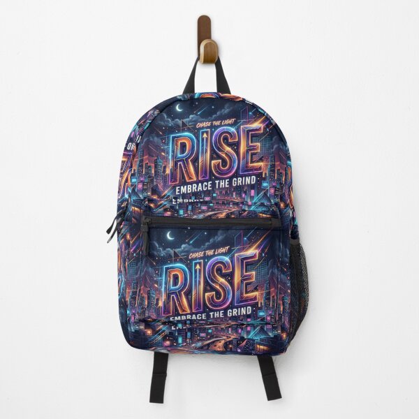 Item preview, Chase The Light Rise Embrace The Grind designed and sold by ART ATTACK ZONE.