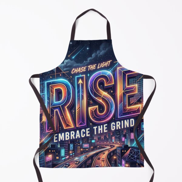 Item preview, Chase The Light Rise Embrace The Grind designed and sold by ART ATTACK ZONE.