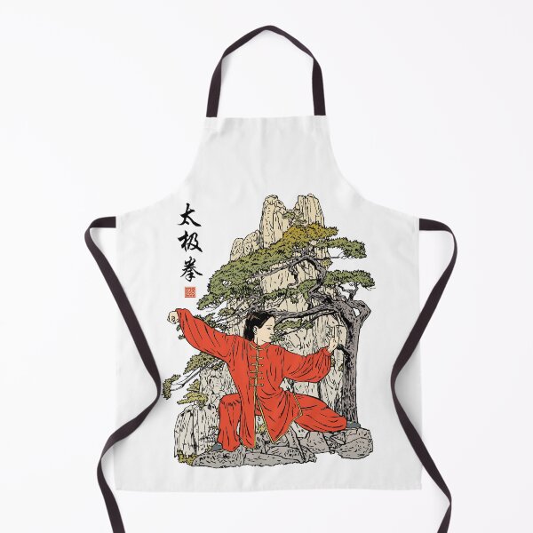 Item preview, Tai Chi Warrior in the Mountains (Red) designed and sold by erickoo.
