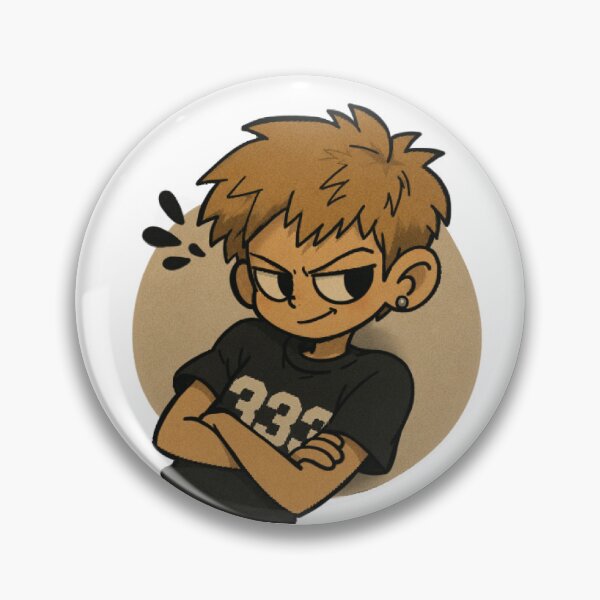 Item preview, Half Evil Boi designed and sold by ThicknStickerz.