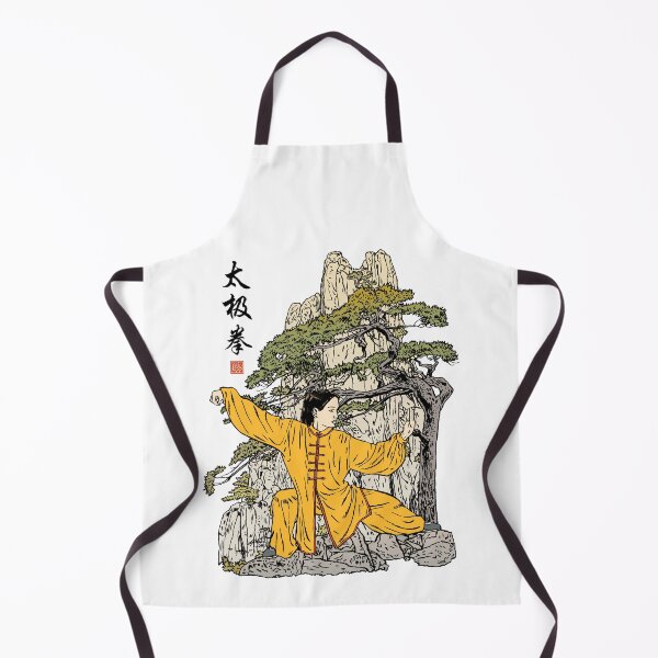 Item preview, Tai Chi Warrior in the Mountains (Gold) designed and sold by erickoo.