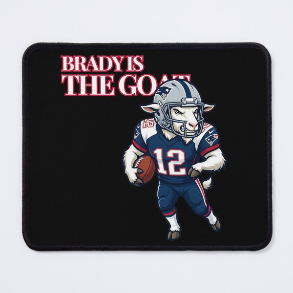 Item preview, Brady Is The GOAT Bold Text Art designed and sold by ThatFootball12.