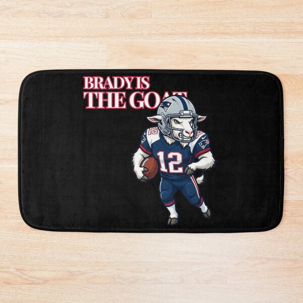 Item preview, Brady Is The GOAT Bold Text Art designed and sold by ThatFootball12.
