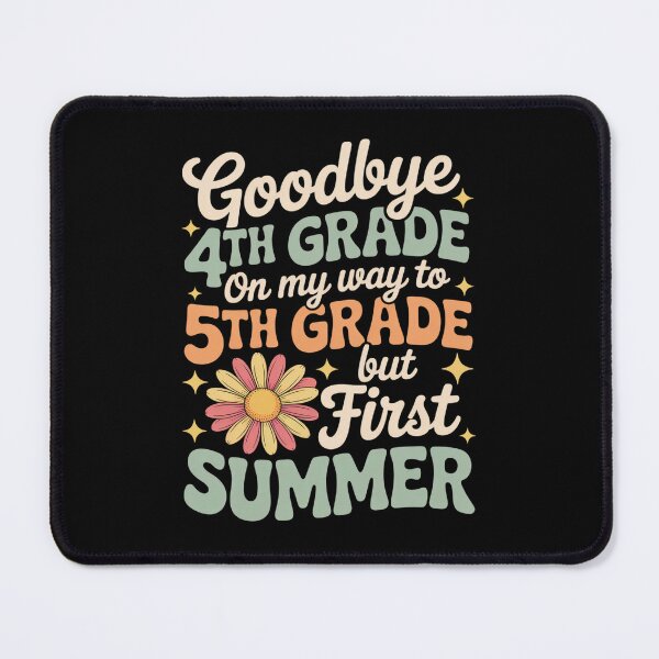 Item preview, Goodbye 4th Grade Hello 5th Grade Groovy Last Day of School designed and sold by BlassmausArt.